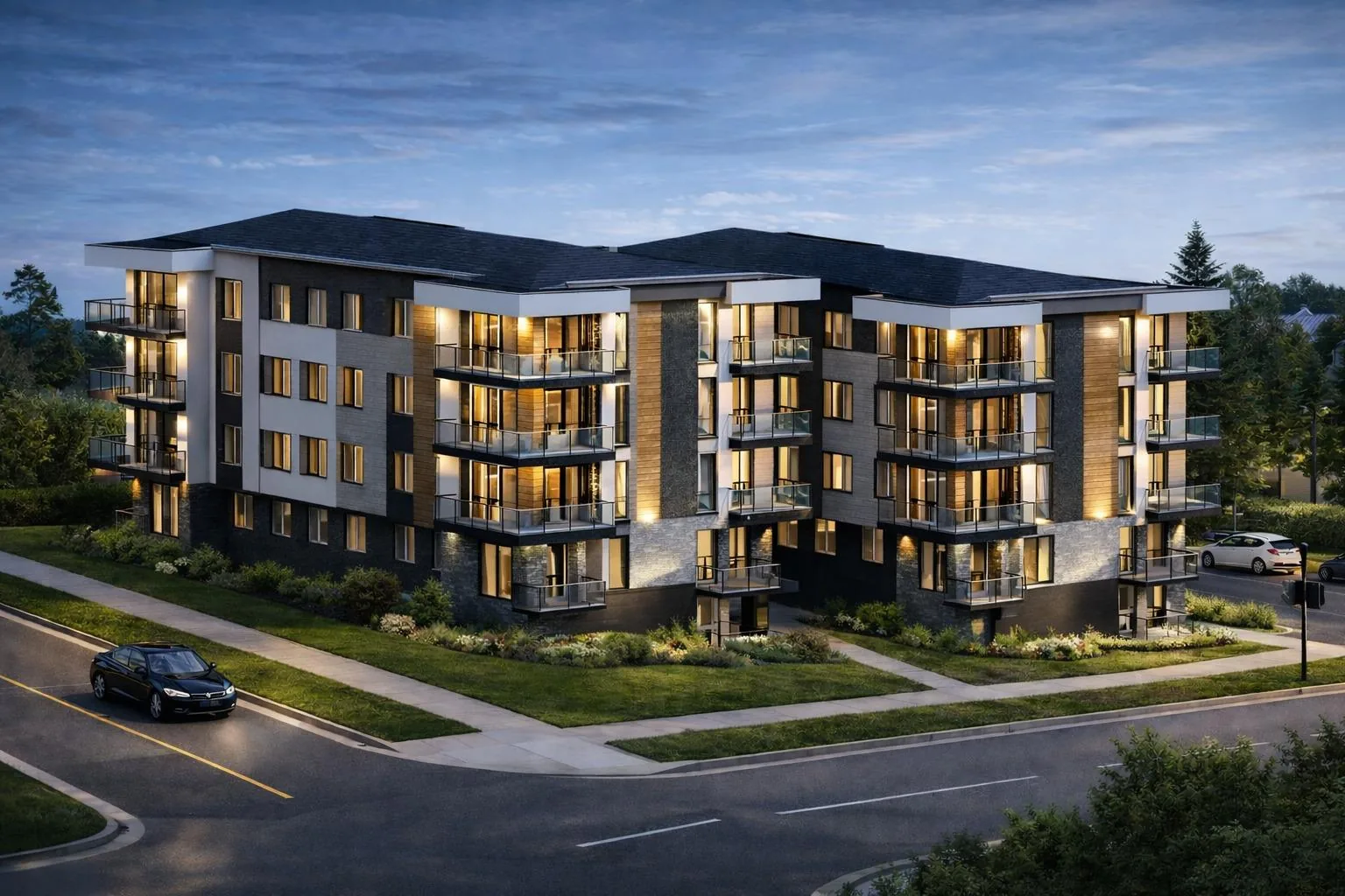 Morkoçlar premium konut projesi, Akyurt - devam eden