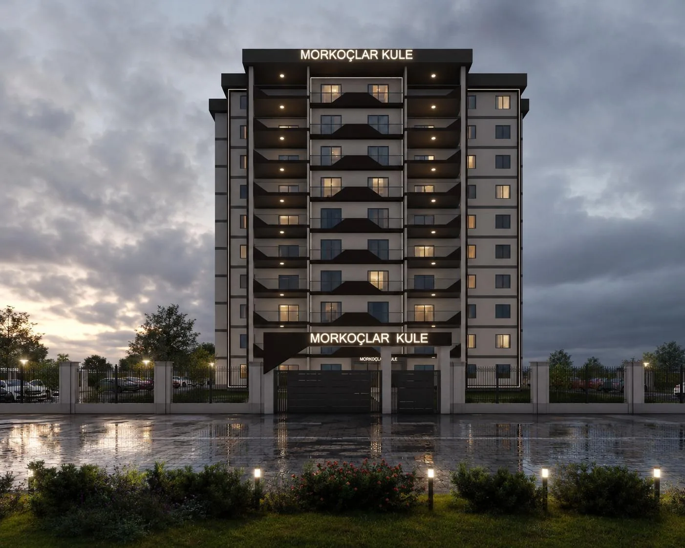 Morkoçlar Kule konut projesi, Akyurt Ankara